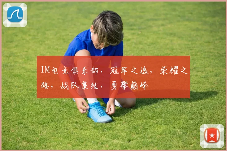 IM电竞俱乐部，冠军之选，荣耀之路，战队集结，勇攀巅峰